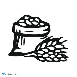 Barley Vector Icon