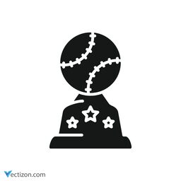 Baseball Glyph Icon