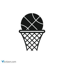 Basketball Glyph Icon