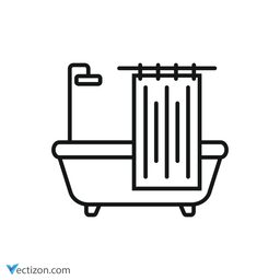 Bathtub Flat Icon