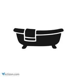 Bathtub Outline Icon