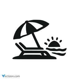 Beach Flat Icon