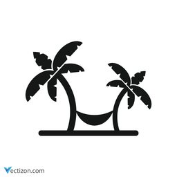 Beach Minimal Icon