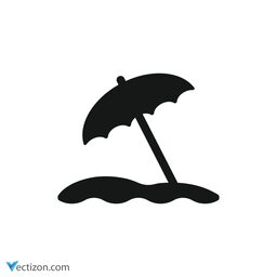 Beach SVG Icon