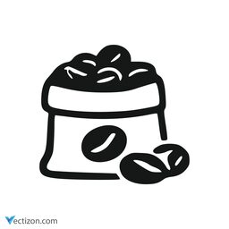 Bean Coffee Flat Icon