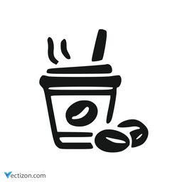 Bean Coffee Glyph Icon