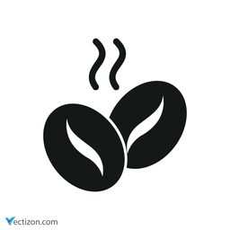 Bean Coffee Simple Icon