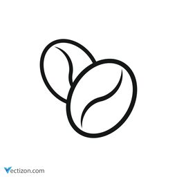 Bean Coffee Solid Icon