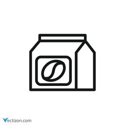 Bean Coffee SVG Icon