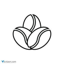 Bean Coffee Web Icon