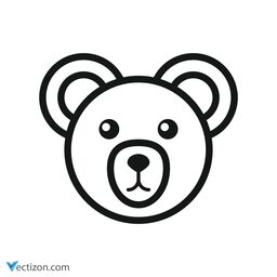 Bear Vector Symbol icon