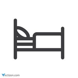 Bed Flat Icon