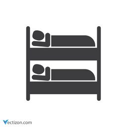 Bed Glyph Icon