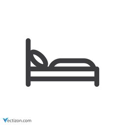 Bed Line Icon