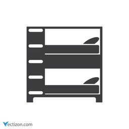 Bed Pictogram icon