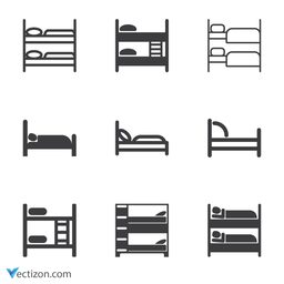 Bed Set Icon