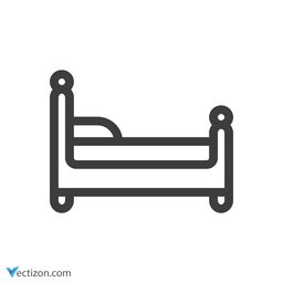 Bed Solid Icon