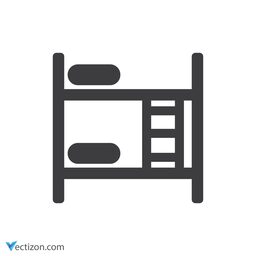 Bed Symbol icon