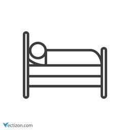Bed Web Icon