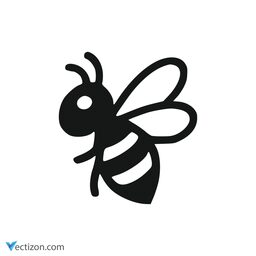 Bee Minimal Symbol icon
