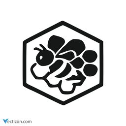 Bee Pictogram icon