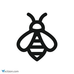 Bee Solid Icon