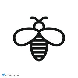 Bee SVG Icon
