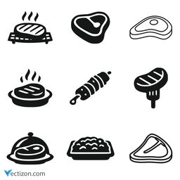 Beef Set SVG Icon