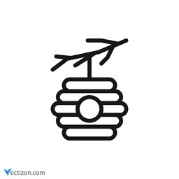 Beehive Line Icon