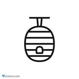 Beehive Outline Icon