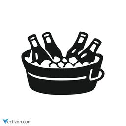 Beer Tub Graphic Icon