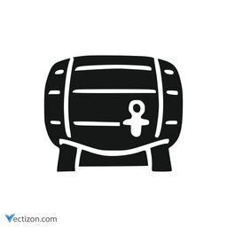 Beer Tub Vector Icon