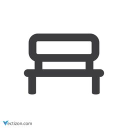 Bench Glyph Icon