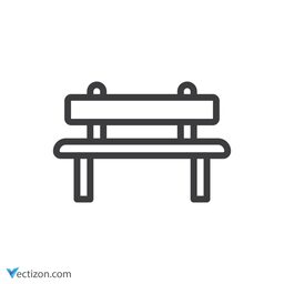 Bench Line Icon