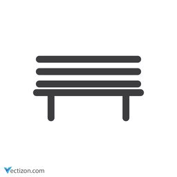 Bench Minimal Icon