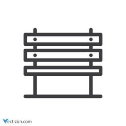Bench Pictogram Icon
