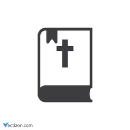 Bible Book Glyph Icon