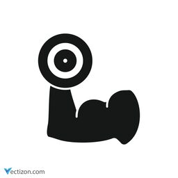 Biceps Glyph Icon