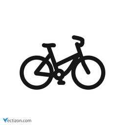 Bicycle Line Icon