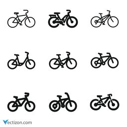 Bicycle Set Icon