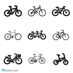 Bicycle Set SVG Icon