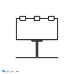 Billboard Glyph Icon