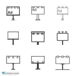 Billboard Set Icon