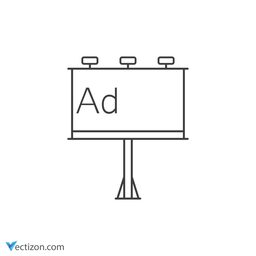 Billboard SVG Icon
