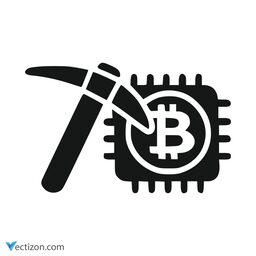 Bitcoin Line Icon