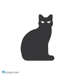 Black Cat Icon