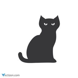 Black Cat Symbol icon