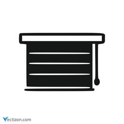 Blinds Line Icon