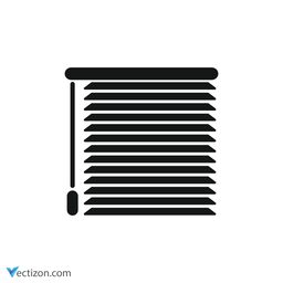 Blinds Outline Icon