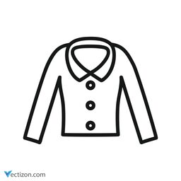 Blouse Outline Icon